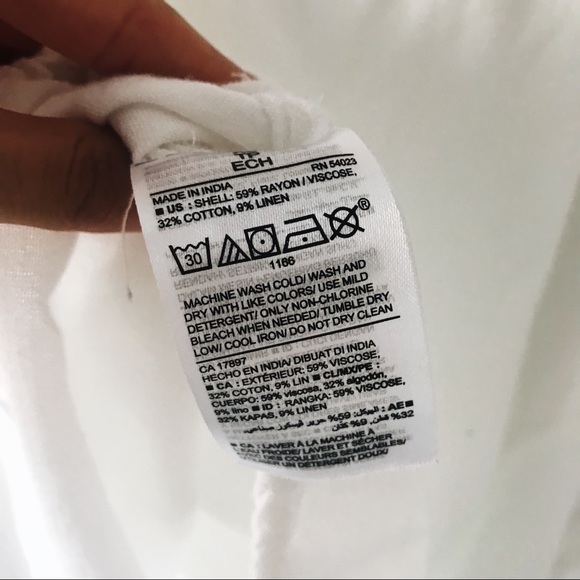 Old Navy White Off the Shoulder Top - Picture 8 of 8